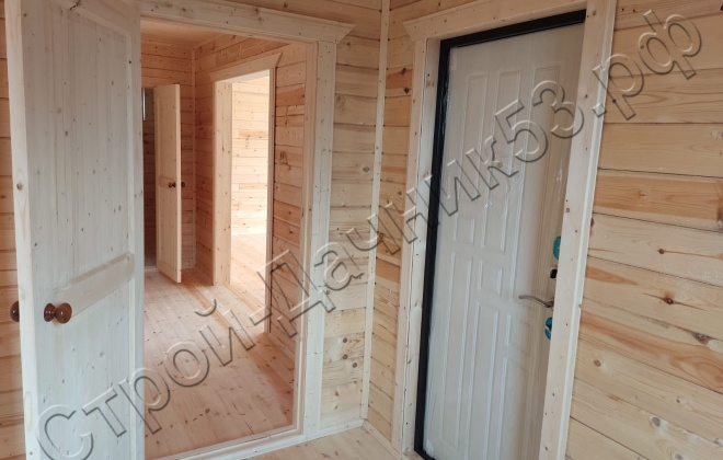 4 Брусовой дом ОД-11, 9х9м, 81М², Тульская область, Заокский район, КП «Покровское-Южное» (6)